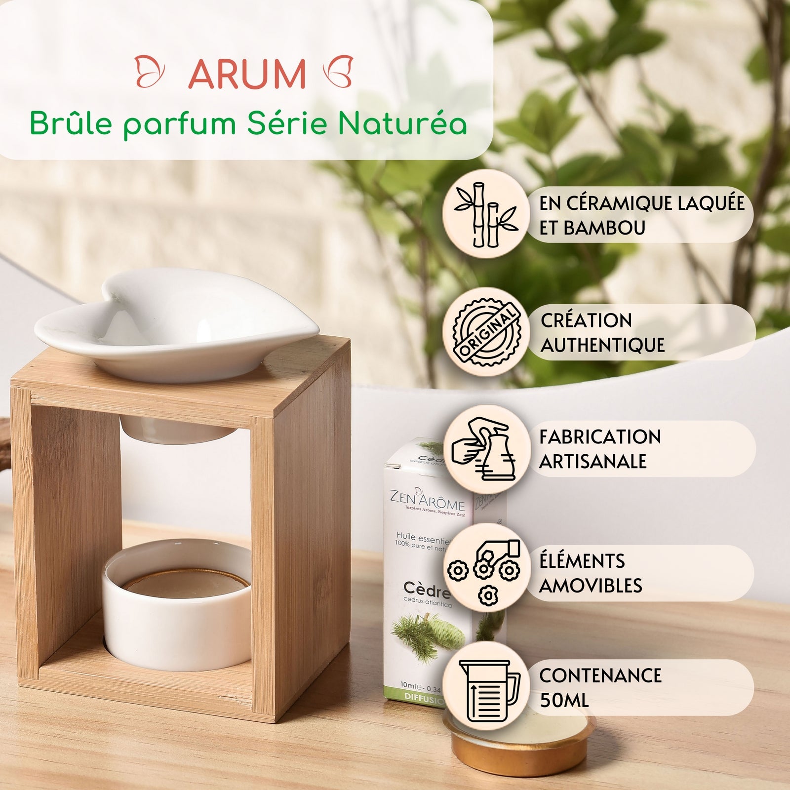 Brûle parfum Arum