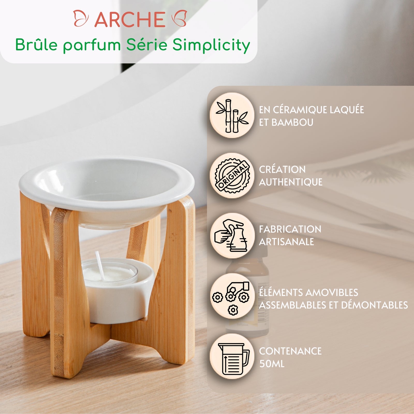 Brûle parfum Arche