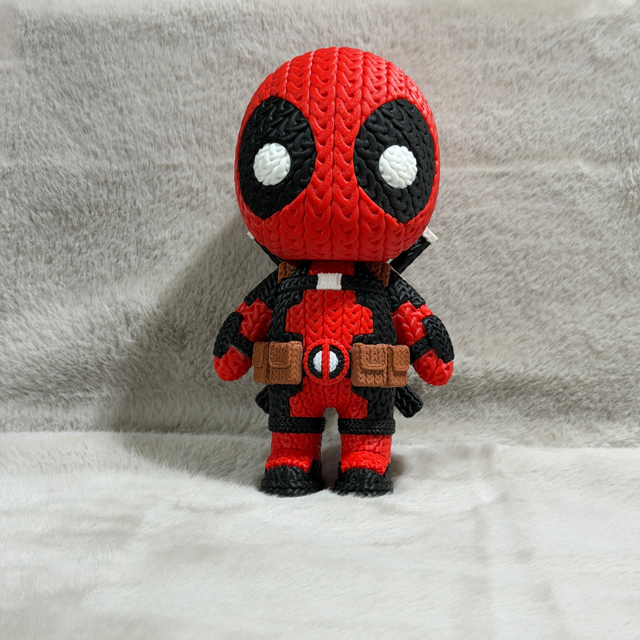 Figurine DeadPool Effet Tricot