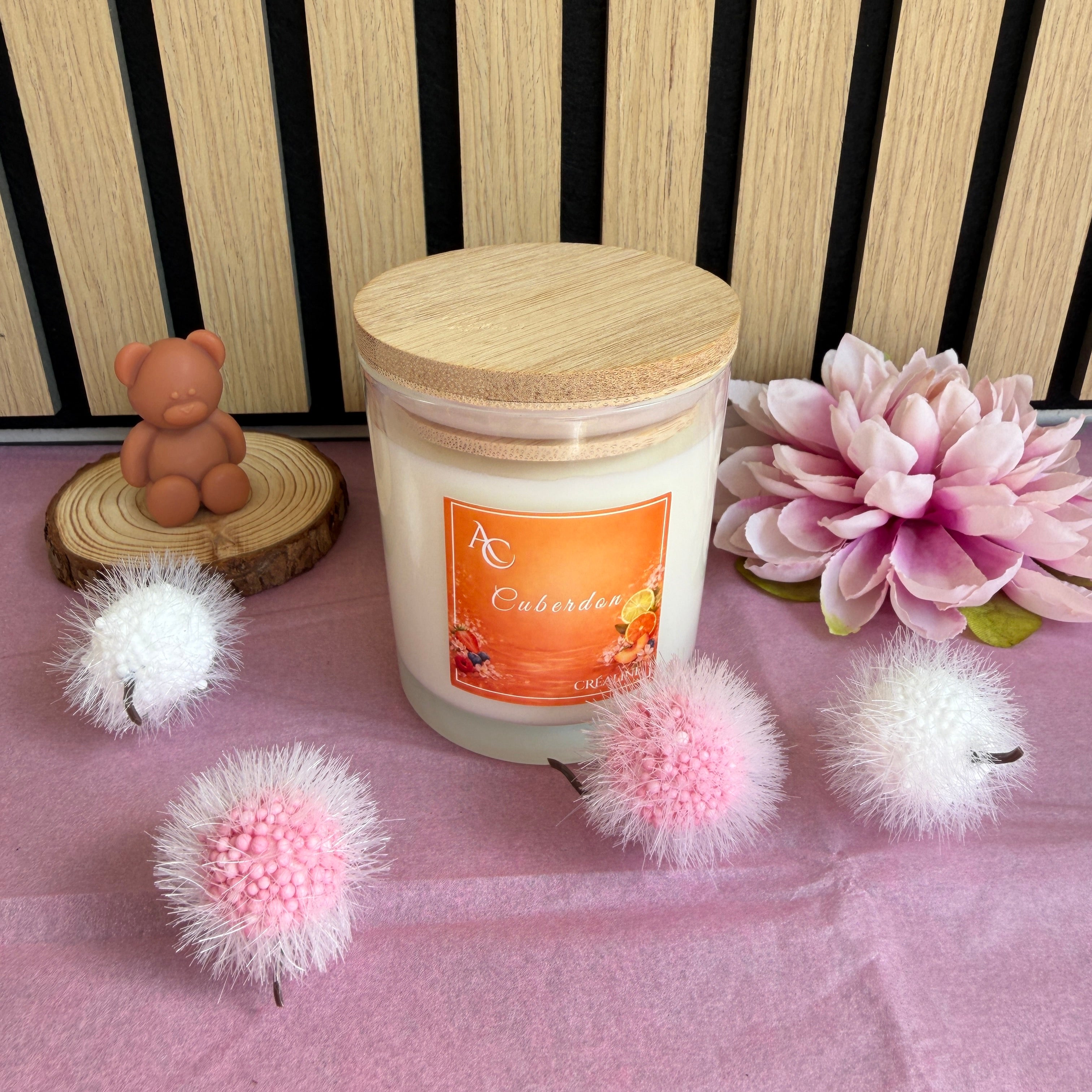 Bougie Cuberdon - Cire de soja naturelle