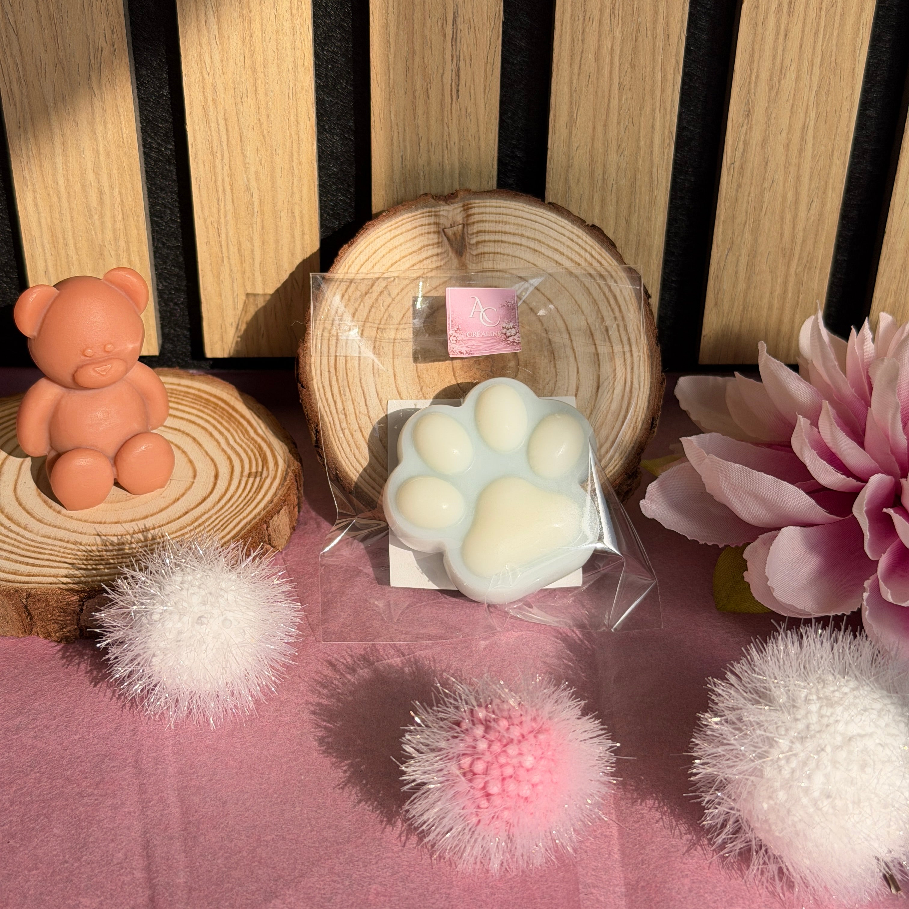 Fondant Parfumé Patte Azalée du Japon – Cire de soja naturelle