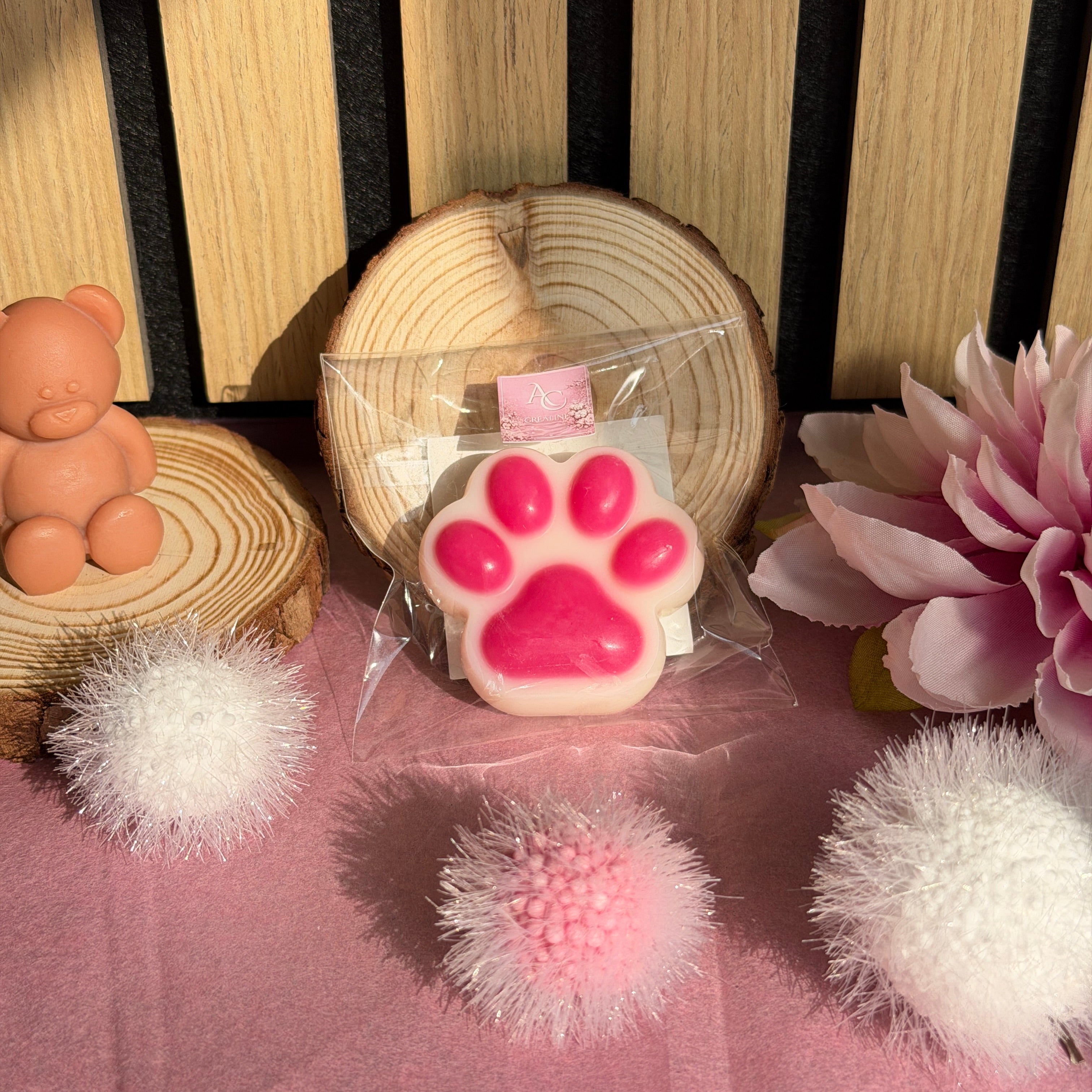 Fondant Parfumé Patte Litchi Épicé – Cire de soja naturelle