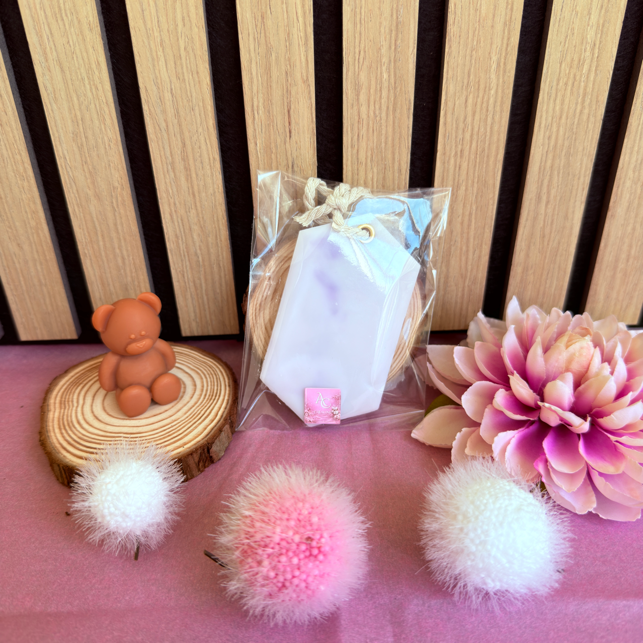 Suspension Parfumée Lavande – Cire de soja naturelle