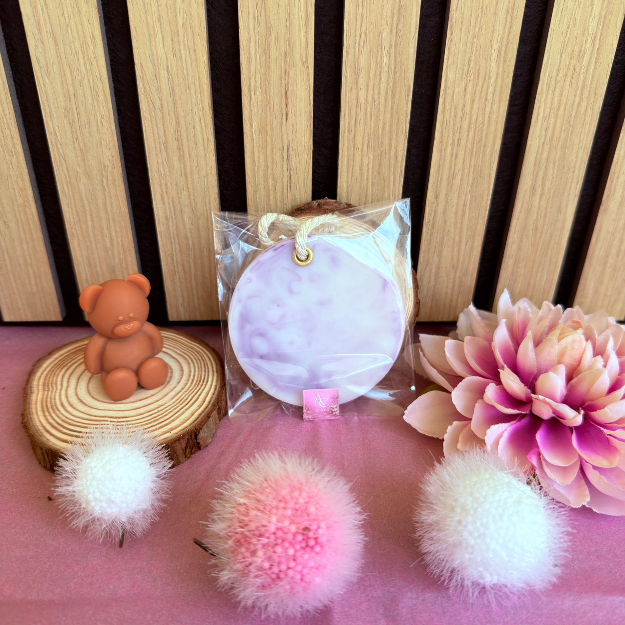 Suspension Parfumée Lavande – Cire de soja naturelle