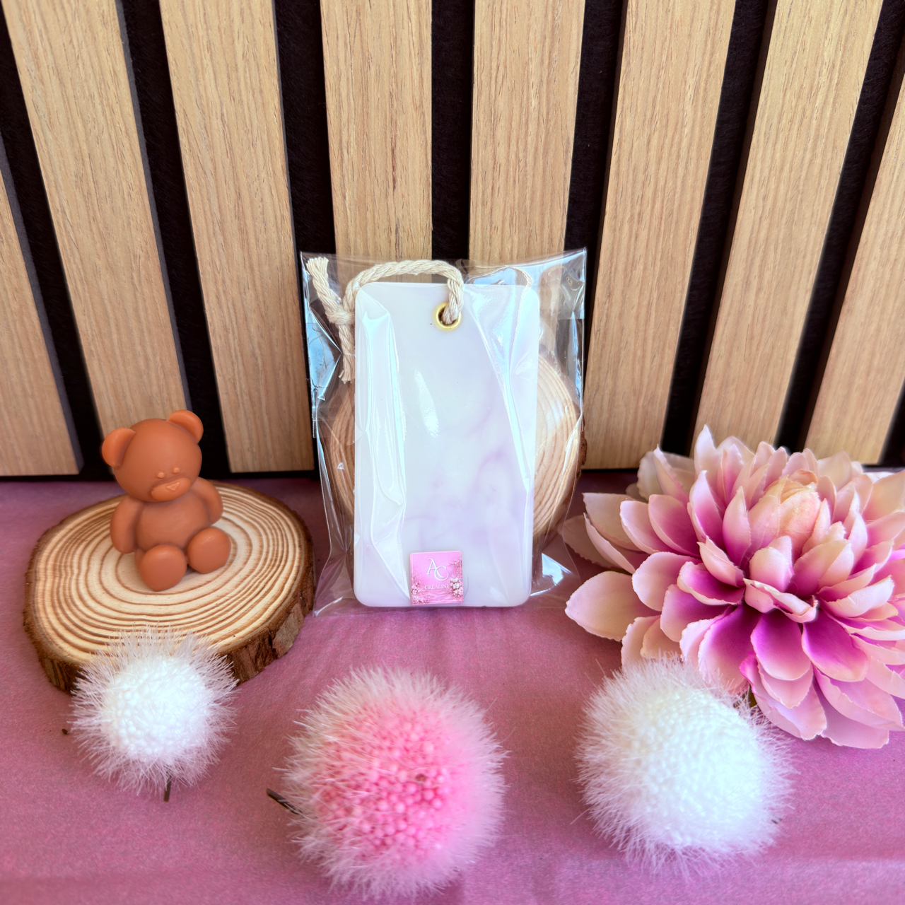 Suspension Parfumée Lavande – Cire de soja naturelle