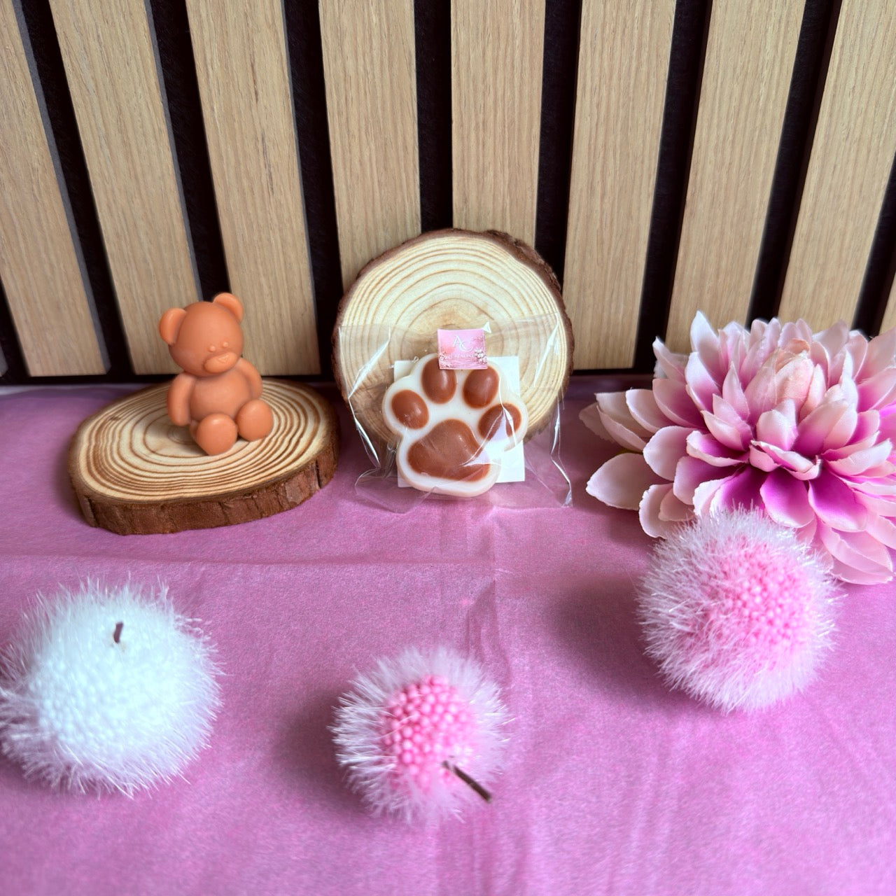 🌴 Fondant Parfumé Patte Monoï – Cire de soja naturelle