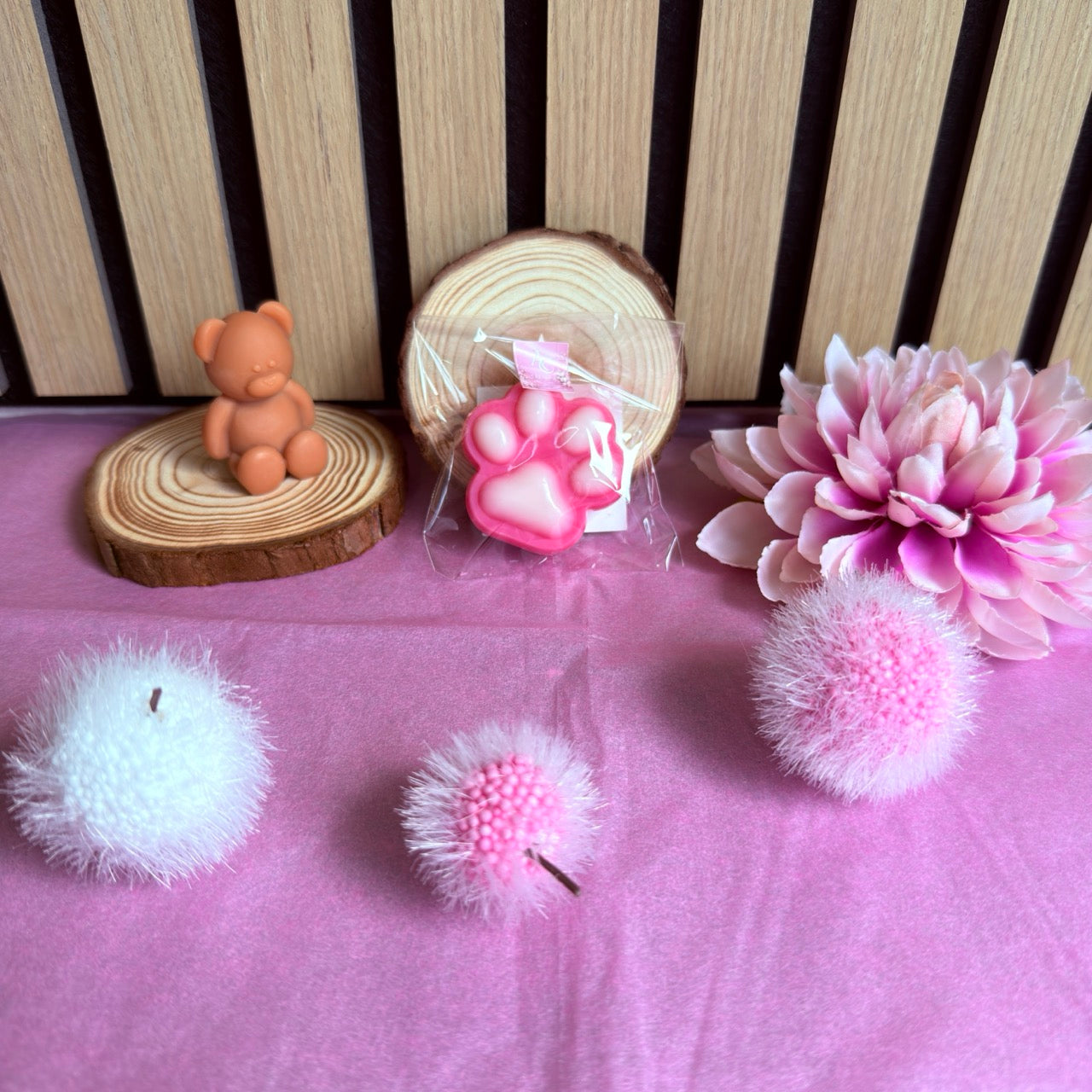 Fondant Parfumé Patte Cerise – Cire de soja naturelle