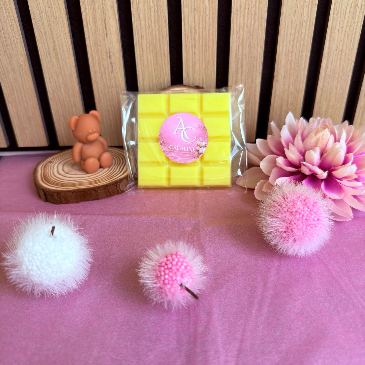 Fondant Parfumé Banane – Cire de soja naturelle