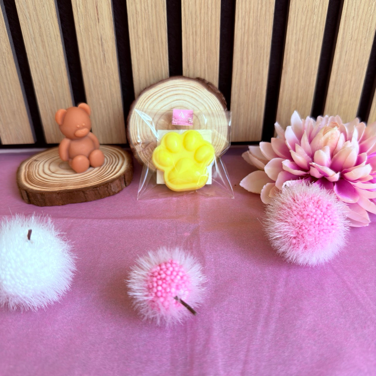 Fondant Parfumé Patte Banane – Cire de soja naturelle