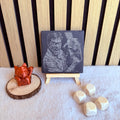 Evil Dead – Gravure sur ardoise sous verre personnalisée