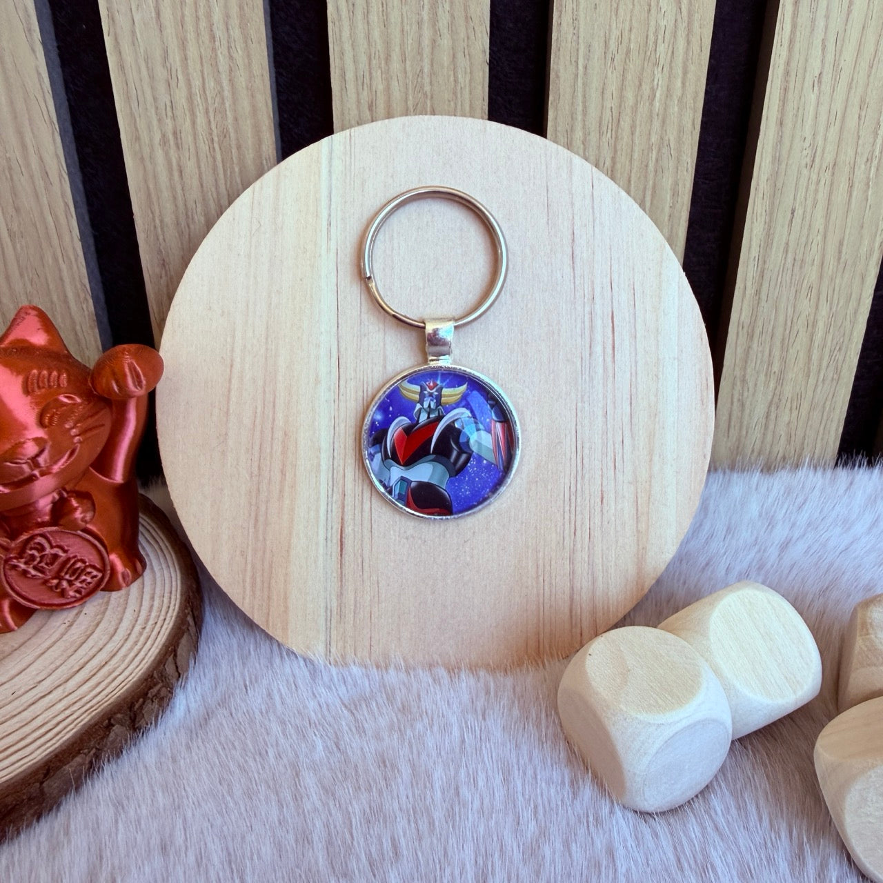 Porte-clés Cabochon – Goldorak
