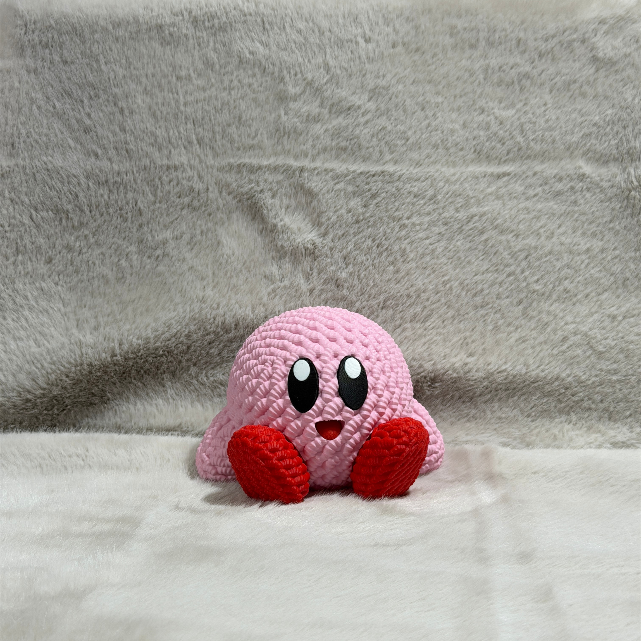 Figurine Kirby Effet Tricot