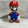 Figurine Mario Effet Tricot