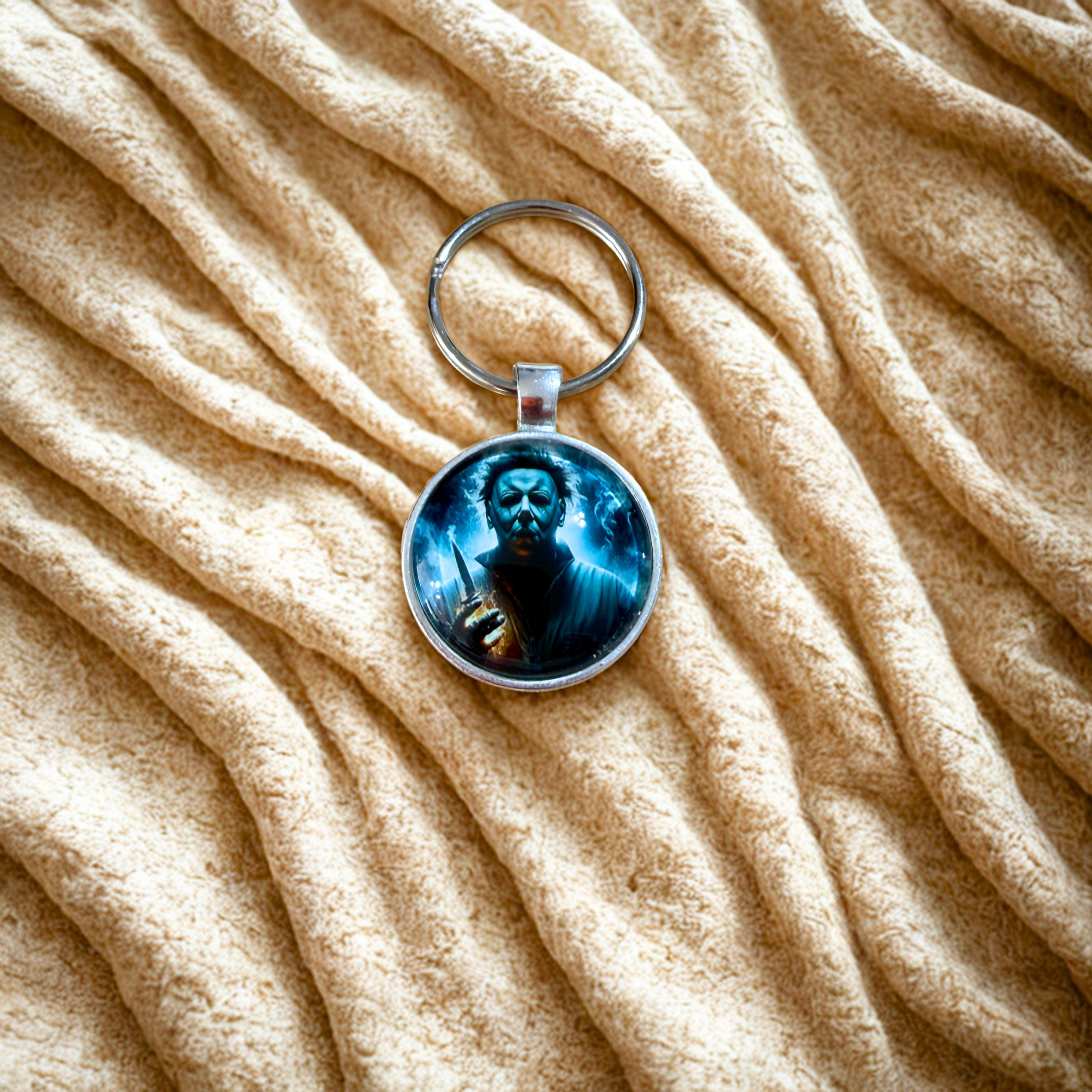 Porte-clés Cabochon – Michael Myers