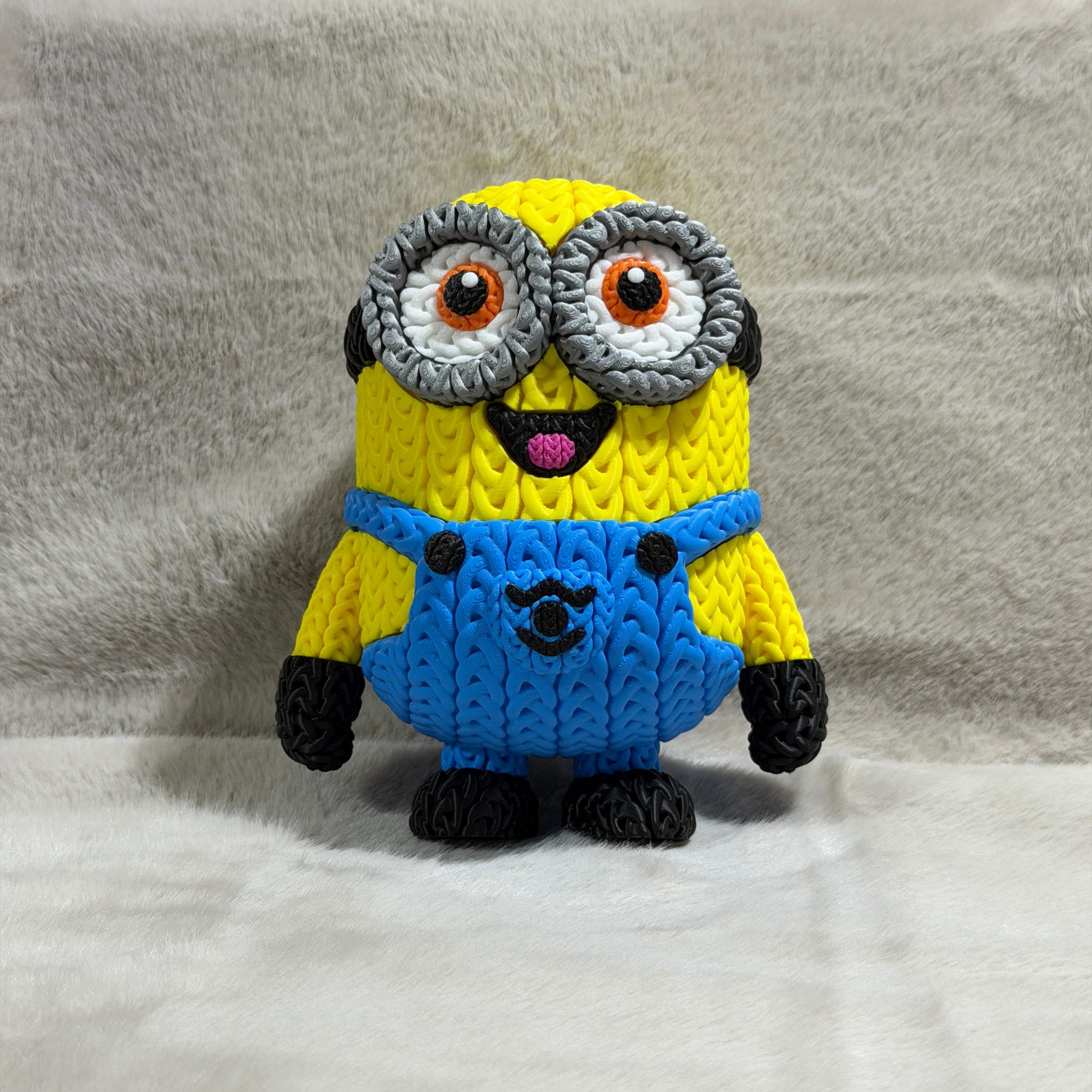 Figurine Minions Effet Tricot