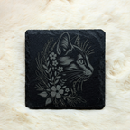 Gravure sur Ardoise Personnalisée – 10 × 10 cm